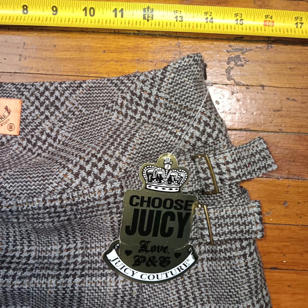 Juicy Couture Vintage Plaid Blazer and Skirt Set - Picture 8 of 9